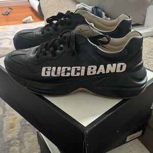 Gucci Band Black Sneakers for Men